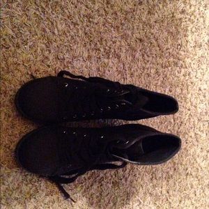 H&M Divided black lace up boots