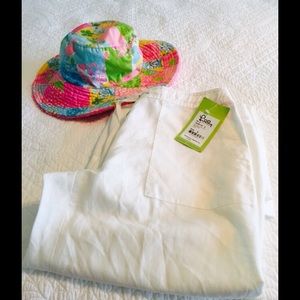 NEW LILLY PULITZER LINEN PANTS NEW LILLY PULITZER LINEN PANTS