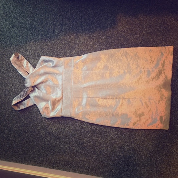 The Limited Event size 0 silver cocktail dress - Picture 1 of 4