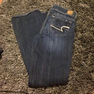 Distressed American Eagle Artist Jeans