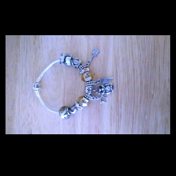 Pandora Bracelet with Pandora charms
