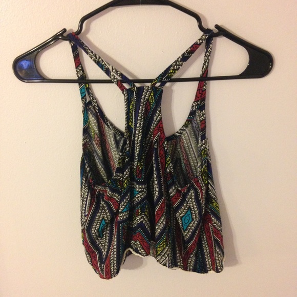 Aztec Crop Top