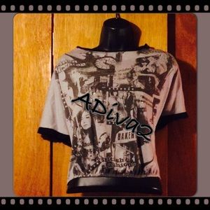 Black and Gray Shirt