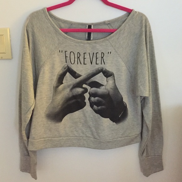 "Forever" Cute Long Sleeve Shirt