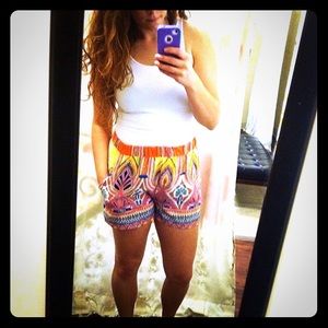 Printed Boho Shorts!