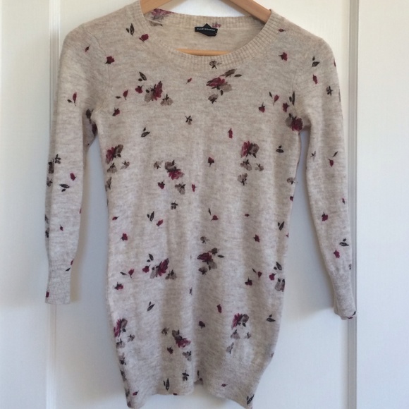 Club Monaco floral sweater