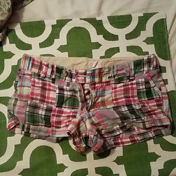 Plaid shorts