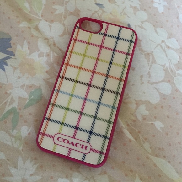 Authentic Coach iphone 5/5c