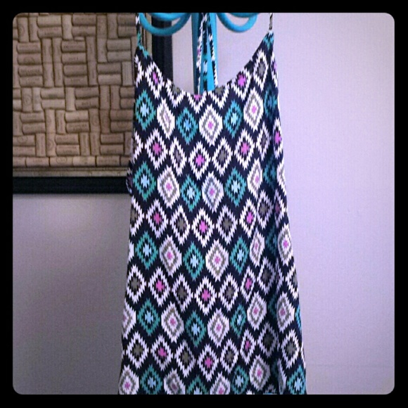 Tribal print tank top