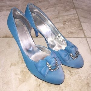 Teal/Turquoise Heels