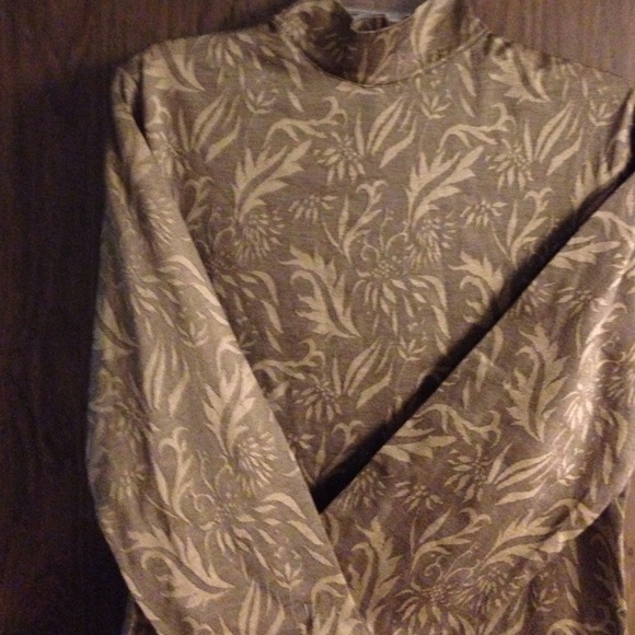 Women's COMO sport long sleeve large nwt mocha - Picture 1 of 6