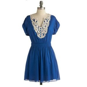Blue Modcloth dress