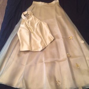 Olive Green Formal Dress