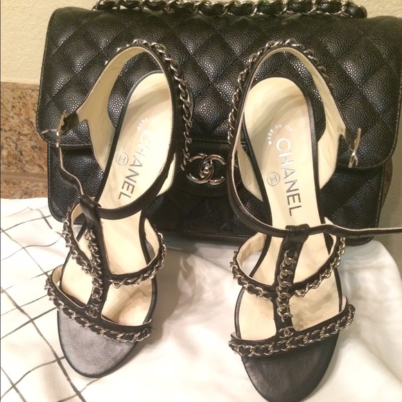 chanel classic sandals