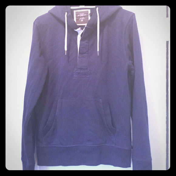 Men's Dark Blue Hoodie