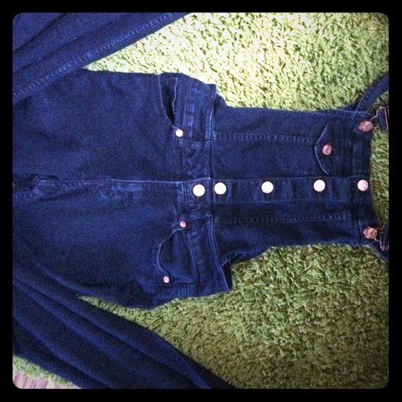 H&M super skinny overalls