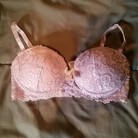 Lavender push up bra