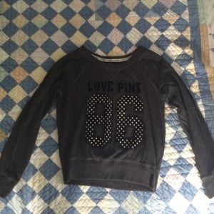 Victoria's Secret pink crew neck sweatshirt