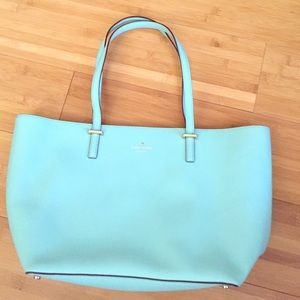 Kate Spade light blue hand bag