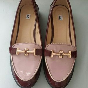 Kling color block loafers