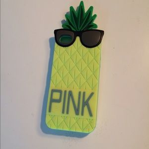 pink pineapple phone case 5/5s