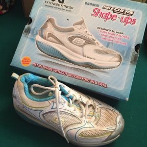 Sketchers Shape Ups they work! Feet grew! clean