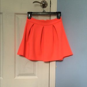 Bethany Mota Orange skirt!