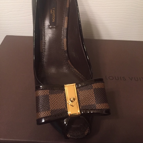 Louis Vuitton Peep Toe Heel