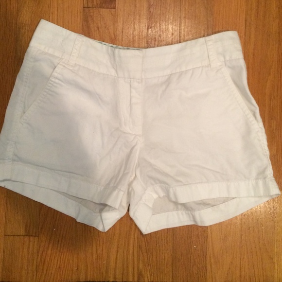 J.Crew white shorts