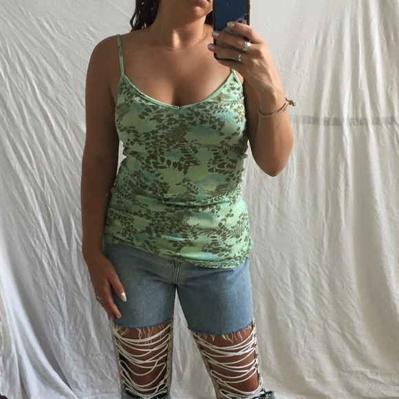 Floral print free people tank top - Picture 2 of 4