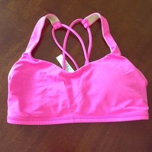 Pink lulu bra size 4