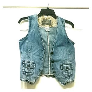 SOLD in bundle - Denim Vest