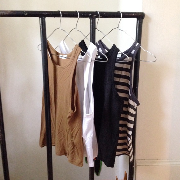 Set of 4 - Zara Organic Cotton Tank Tops