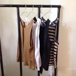 Set of 4 - Zara Organic Cotton Tank Tops