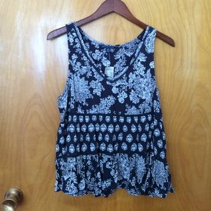 ♥️American eagle boho tank size m