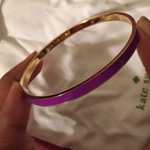 Kate Spade purple enamel bracelet