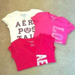 AEROPOSTALE Shirt size S BUNDLE!