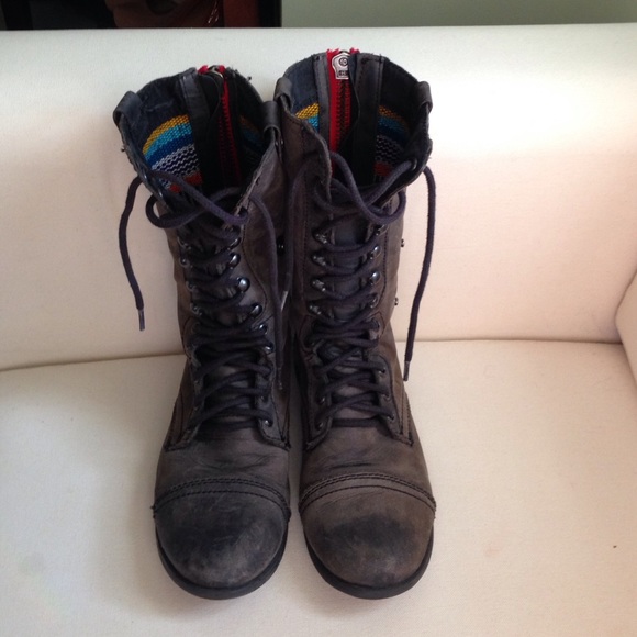 Steve Madden Boots - Steve Madden Combat Boots