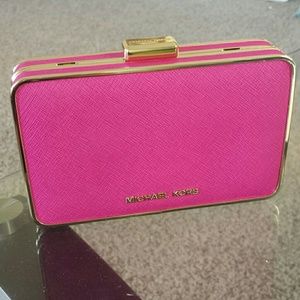Michael Kors Box Clutch Elsie