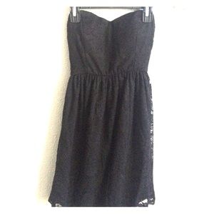 Black Strapless Dress Wet Seal