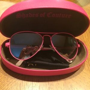 Hot pink juicy couture aviators