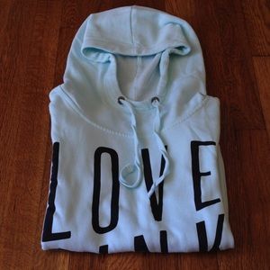 Love Pink (light turquoise) Sweatshirt
