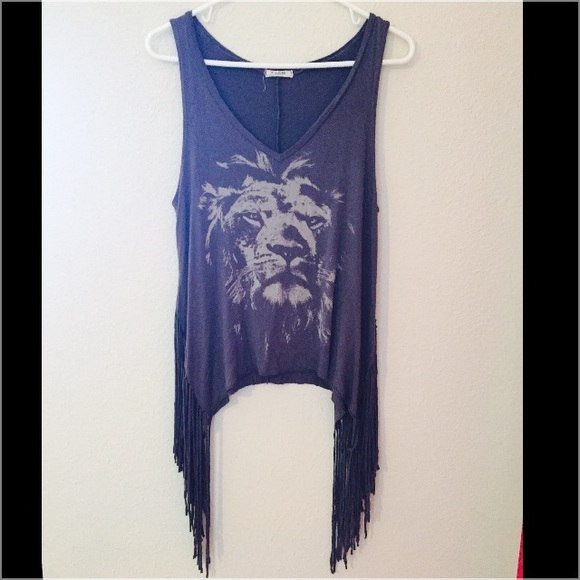 Tank Top w/ Fringe