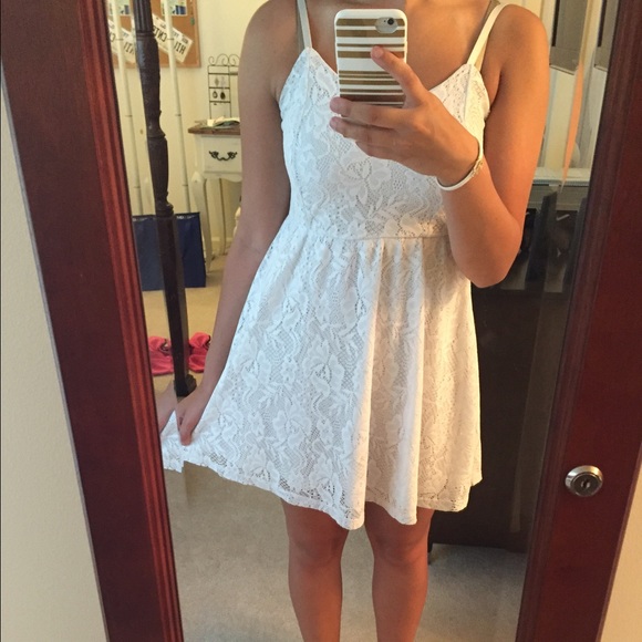 white dress