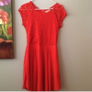 Gorgeous Lace red dress!