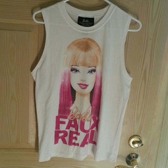 Barbie "Faux Real" tank top