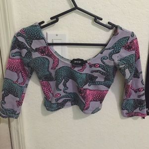 Nasty Gal crop top