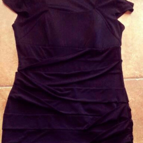 Black ruffle Bussiness dress
