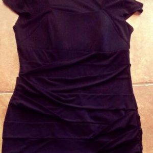Black ruffle Bussiness dress