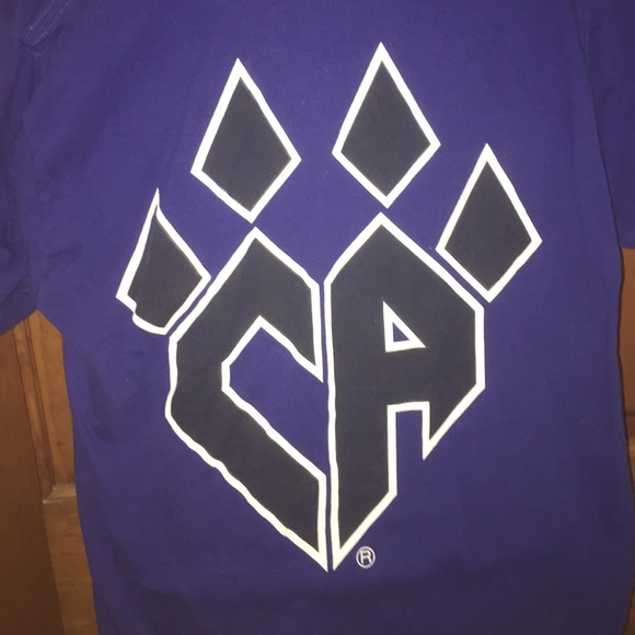 Blue claw shirt